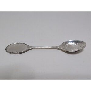 Vintage WAPW Gt Britain Silverplate 4 1/2” Souvenir Spoon